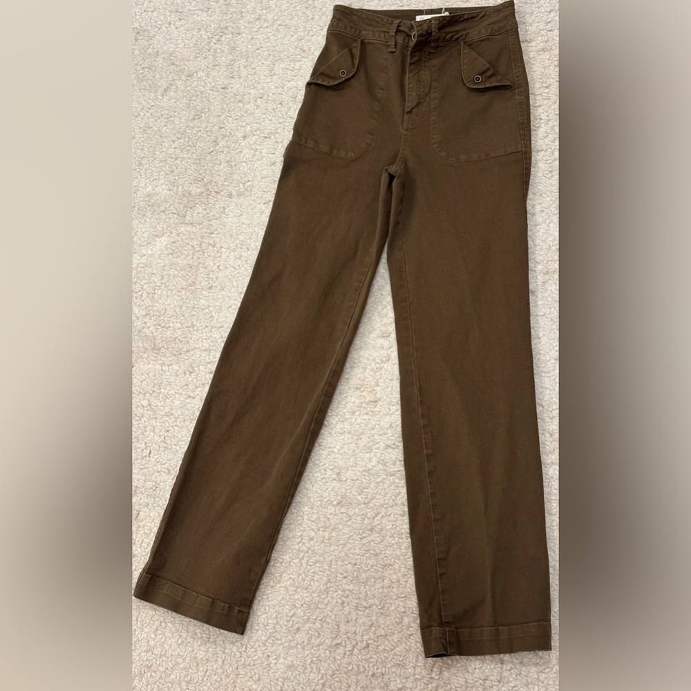 Unpublished Utility Cargo Pants Green Y2K SIZE 25